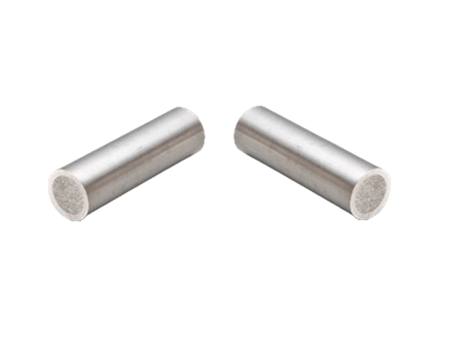 Inserto sinterizzato d. 5x10mm nr. 1200 pori - d. 0,03mm - Inox